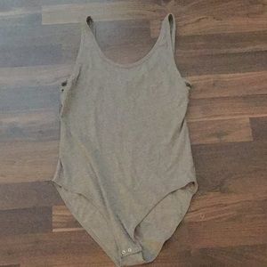 Gray Bodysuit
